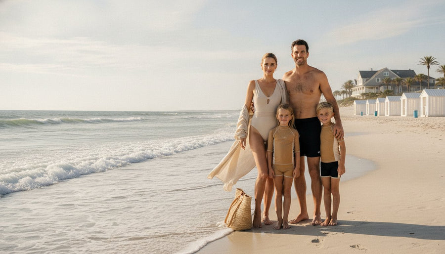 Family Beach Vacation Swimwear: A Sophisticated Guide to Curated Resort Style