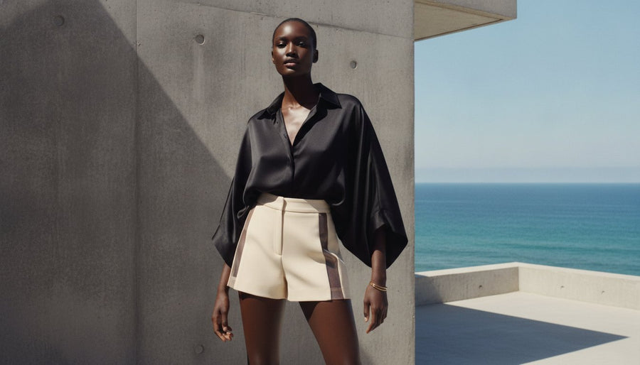 Styling the Shorts With Transparent Panel in Ecru: A 2026 Resort Guide