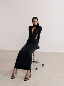 Anais Bodysuit Deep Black