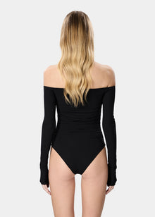 Alika Bodysuit Deep Black