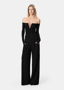 Alika Bodysuit Deep Black