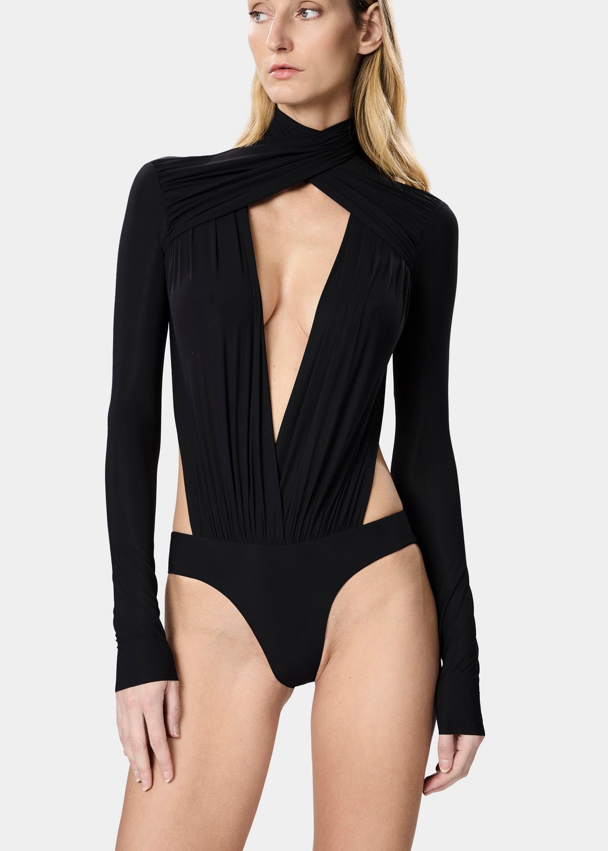Anais Bodysuit Deep Black