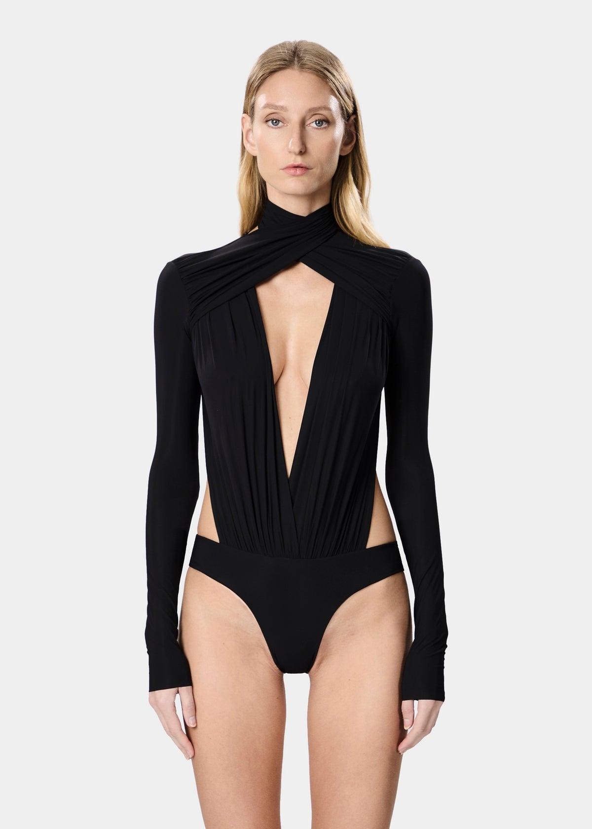 Anais Bodysuit Deep Black