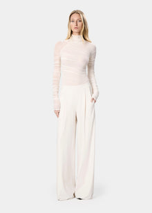 Elen Bodysuit Sheer Dream White