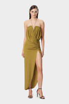 GISELLE Dress Khaki Green