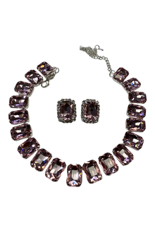 Pink One Row Necklace