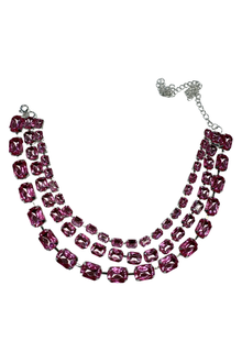 Pink Necklace (3 Rows)