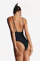 Crystal Swimsuit Black