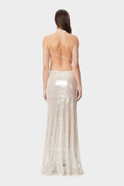 ISELIN Dress Sequins Cream