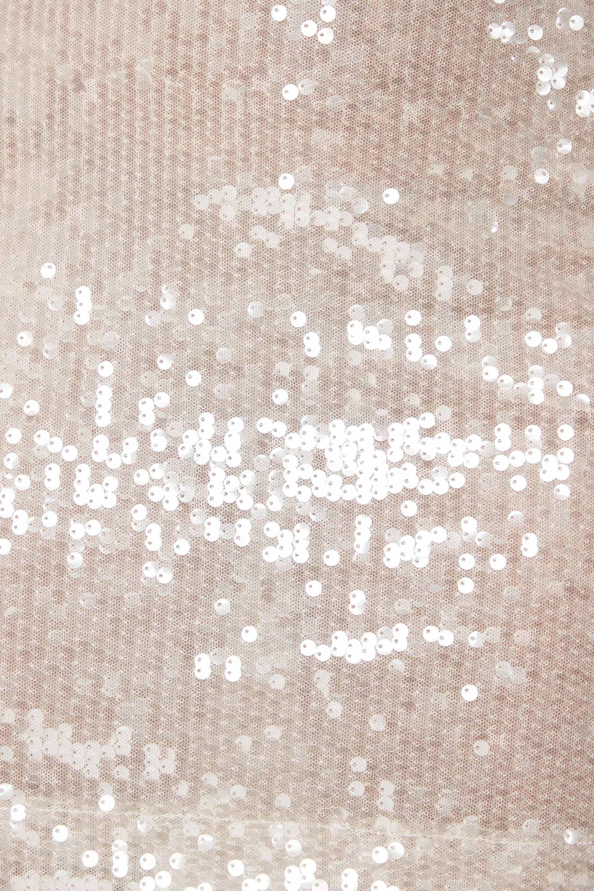 ISELIN Dress Sequins Cream