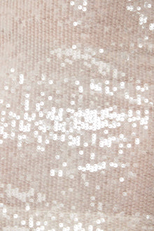 ISELIN Dress Sequins Cream