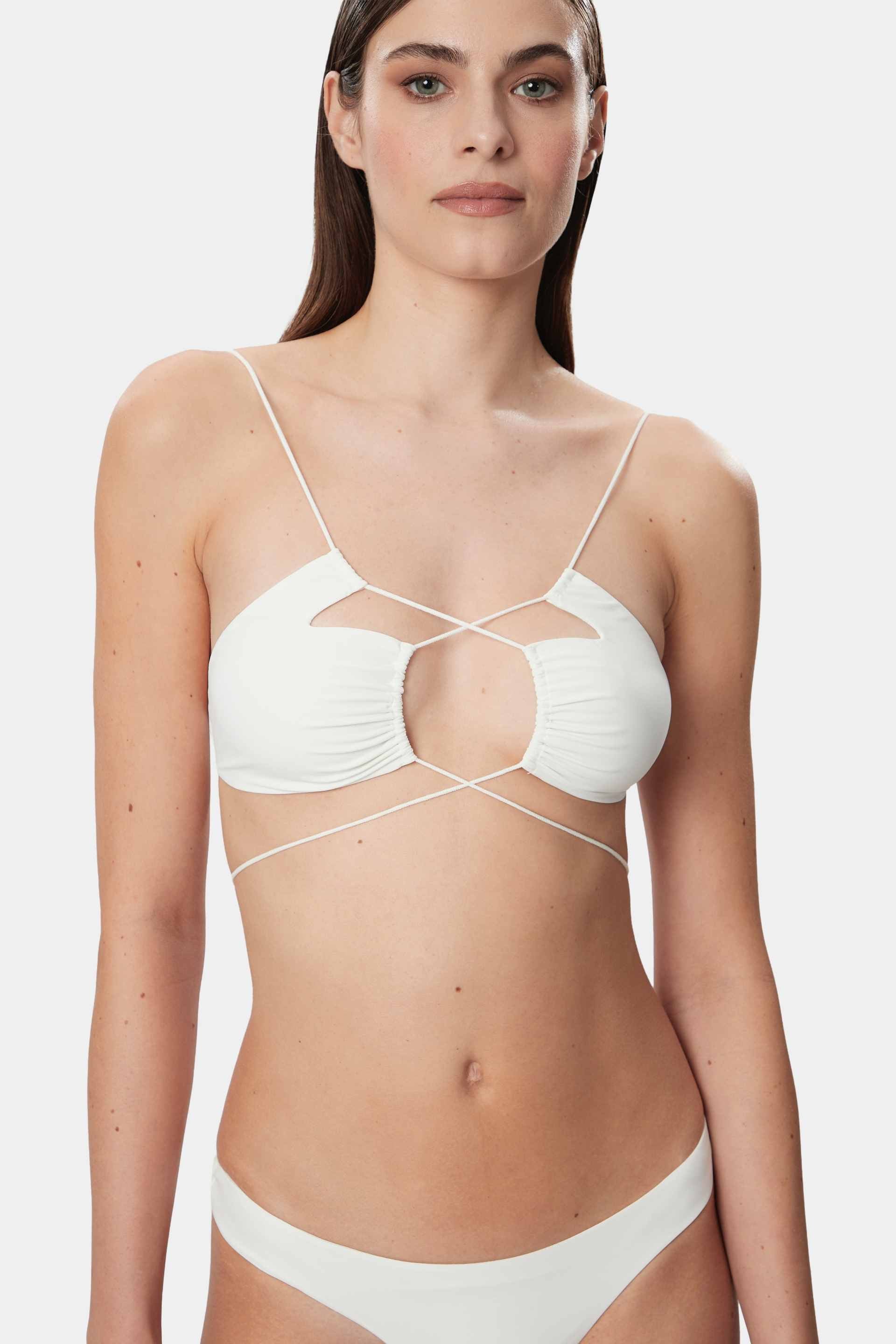 JADIA THONG Off White