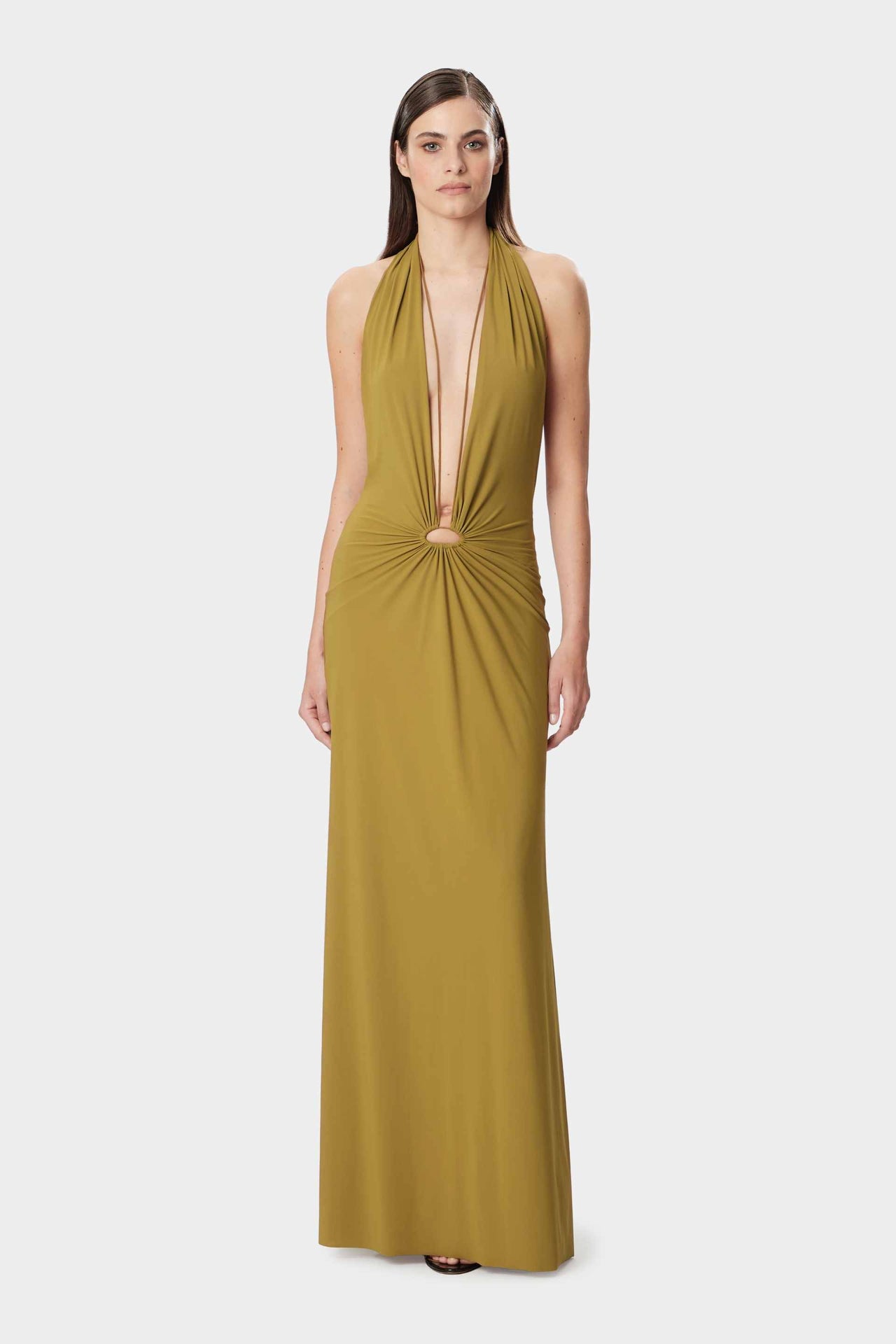 JOELE Dress Khaki Green