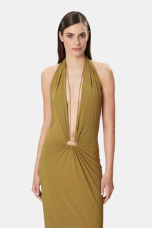 JOELE Dress Khaki Green