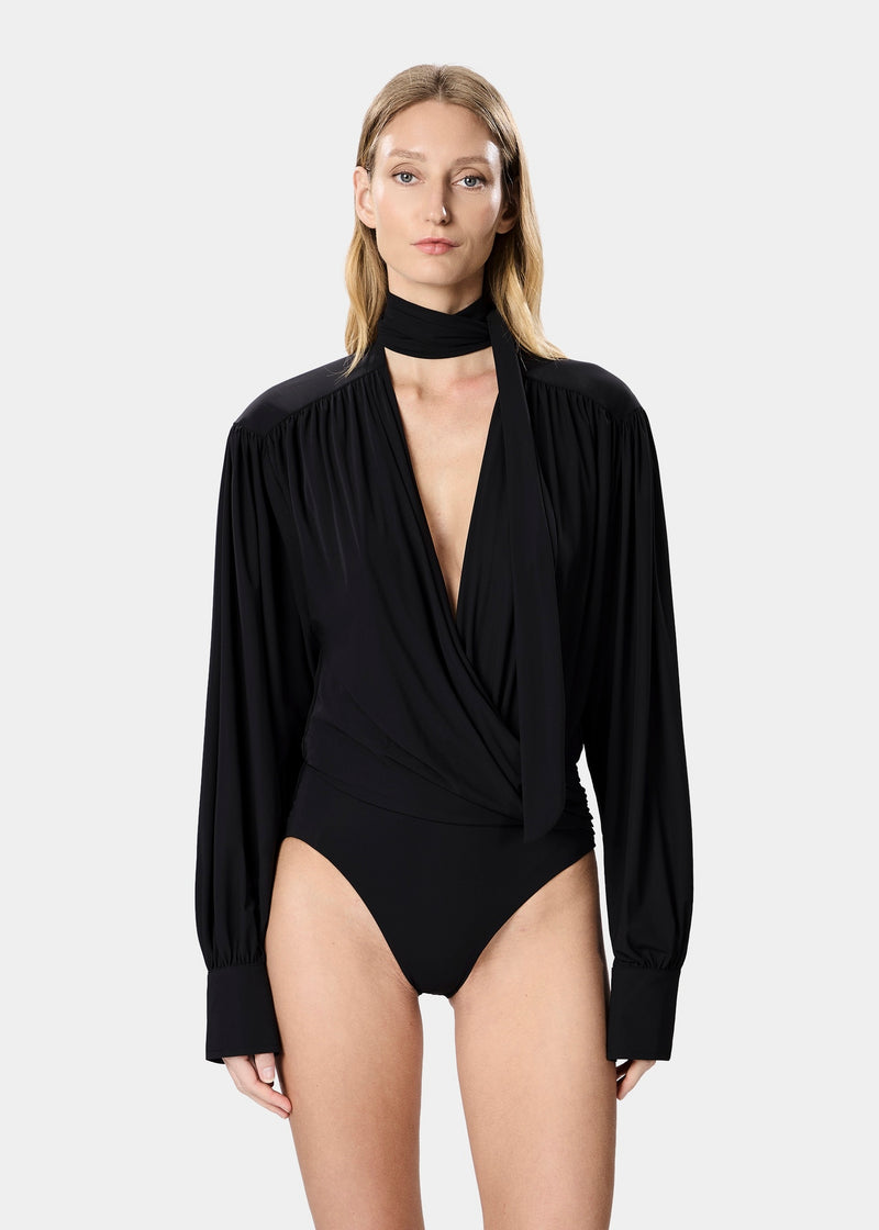 Keila Bodysuit Deep Black