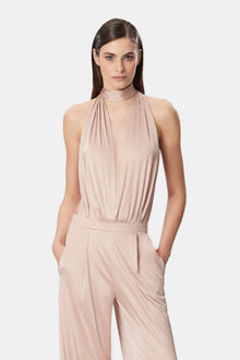 LENNOX Jumpsuit Satin Opal