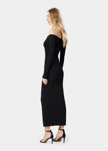Noemi Dress Deep Black