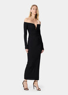 Noemi Dress Deep Black