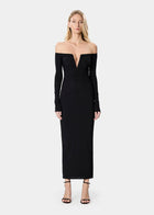 Noemi Dress Deep Black