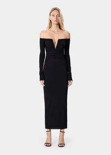 Noemi Dress Deep Black