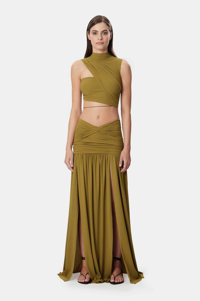 TAYLA Skirt Khaki Green