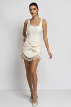 Ecru Dress Raffaella