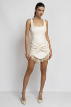 Ecru Dress Raffaella