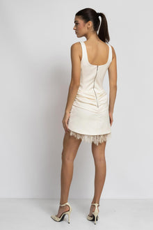 Ecru Dress Raffaella