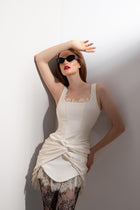 Ecru Dress Raffaella